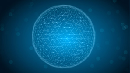 Poster - Abstract network concept 