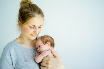 mother with her baby