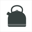 © OldWoolf - Kettle icon. Vector Illustration