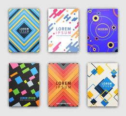 Wall Mural - Modern Design Cover Collection Vector Illustration