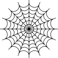 spider web icon design