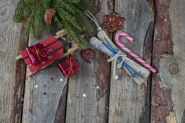 colorful, tree, decoration, taste food, cake, gift, candy, sweet, seasonal, rustic, space, ribbon, decor, merry, season, white, branch, green, winter, wooden, wood, celebration, new, year, holiday, vi