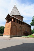 The Thunder Tower Of The Smolensk Fortress Wall, Russia