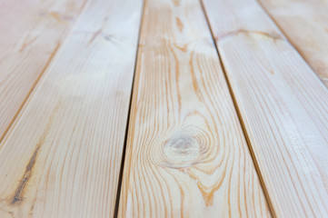 Beautiful wooden wall texture. Close up of light wood