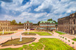 Famous Zwinger palace (Der Dresdner Zwinger) Art Gallery of Dresden, Saxony, Germany