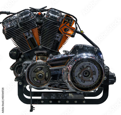 Demo Of Motorcycle V Twin Engine For Motorcycle Travel Tourism Two Wheels Touring Freedom Outdoors Nature Friendship Big Bike Spot Ride Buy This Stock Photo And Explore Similar Images At Adobe
