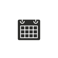 Wall Mural - Calendar vector icon.