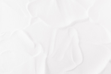 Poster - White abstract smooth with random waves  background.