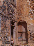 Spinalonga, ruiny domów 