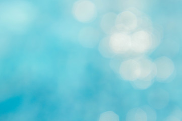Wall Mural - abstract green blue blur backgruond , wallpaper blue wave with sunlight bokeh texture background