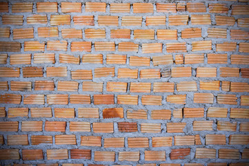 Wall Mural - Red brick wall Red brick to build a wall to build a wall