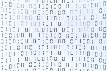 technology abstract digital information background. binair code futuristic hi-tech concept.