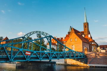 Wall Mural - visiting Cathedral of St. John in Wroclaw, Poland