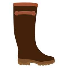 Wellington boots vector