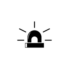 Poster - siren icon. Fireman element icon. Premium quality graphic design. Signs, outline symbols collection icon for websites, web design, mobile app, info graphics