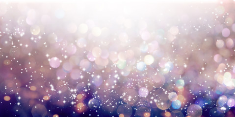 Wall Mural - beautiful abstract shiny light and glitter background