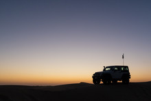 Sunset In The Desert