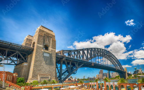 Dekoracja na wymiar  piekny-widok-na-sydney-harbour-bridge-w-sloneczny-dzien-australia