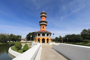 Wall Mural - Walking path to the tower