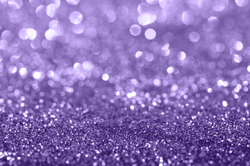 Sticker - Ultra Violet glitter background