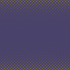 Poster - Geometric halftone dot pattern background - vector graphic with circles in varying sizes