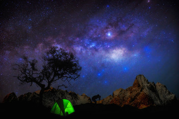 Wall Mural - milky way