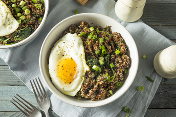 Poster - Healthy Organic Quinoa Breakfast Bowl