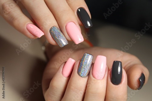 Fotografie, Tablou The beauty of the natural nails.