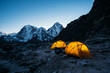 © Marko Milovanovic/Stocksy - Lobuche base camp