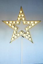 Illuminated Decorative Star On Stick