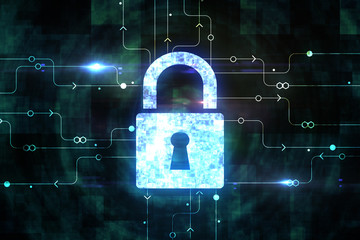 Aufkleber - web safety and cyberspace concept