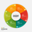 © rikkyal - Cycle chart infographic template with 6 parts, options, steps