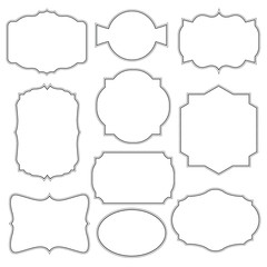 set of frames template vector