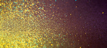 Colorfull Glitter Bokeh Background In High Resolution