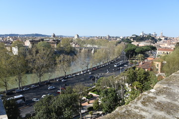 paseo por Roma , Italia