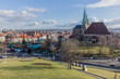 Blick über den Domplatz in Erfurt 