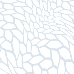 Poster - abstract pattern of distorted shapes. the geometric movement of waves.