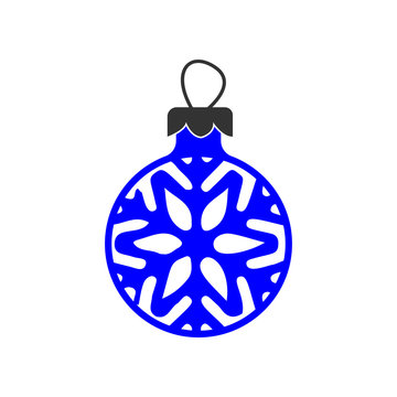 Premium Christmas ball icon. Christmas or New Year element. Premium color graphic design. Signs, outline symbols collection, simple icon for websites, web design, mobile app