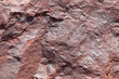 Surface of sandstone covered by iron oxides