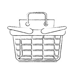 Sticker - Shopping basket symbol