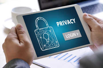 Poster - Privacy Access login PERFORMANCE Identification Password Passcode and Privacy