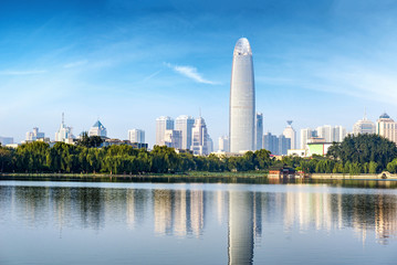 Poster - Panorama of Qingdao City by the Sea