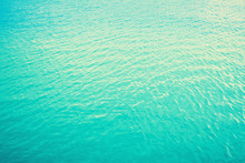 Blue Sea Water  Texture Background  Cross Process Filter Effect