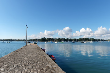 Canvas Print - Île Tudy village du Finistère10