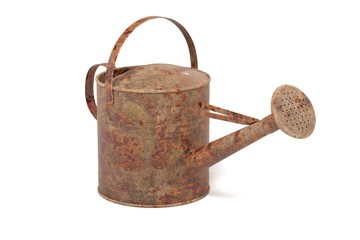 Poster - Realistic 3D Render of Rusty Watering Can