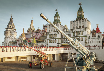 Wall Mural - Izmailovsky Kremlin in Moscow, Russia