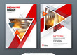 © great_bergens - Brochure template layout design. Corporate business annual report, catalog, magazine, flyer mockup. Creative modern bright concept circle round shape