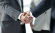 © ASDF - closeup of handshake of business partners