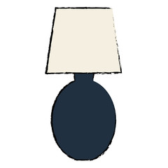 Wall Mural - bedroom lamp isolated icon