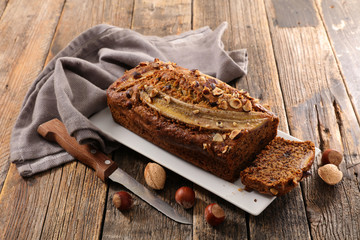 Wall Mural - homemade banana bread